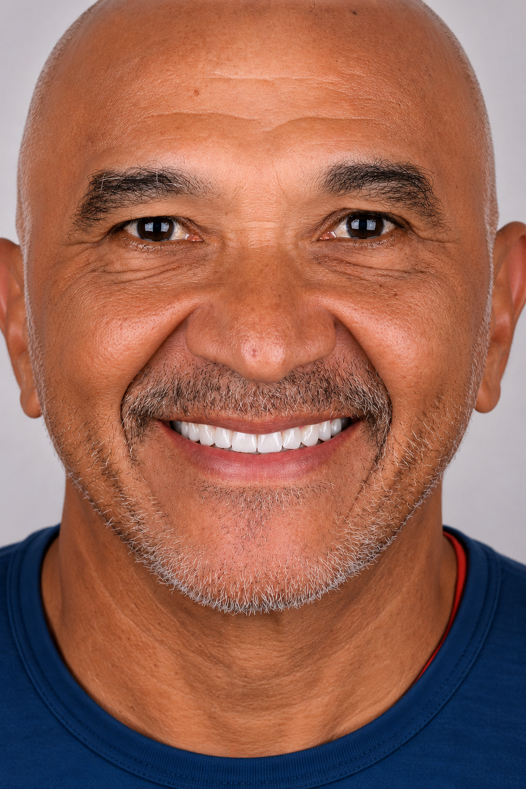 Depois da reabilitação total com implantes dentários — sorriso restaurado, paciente real Costa Lima Recreio