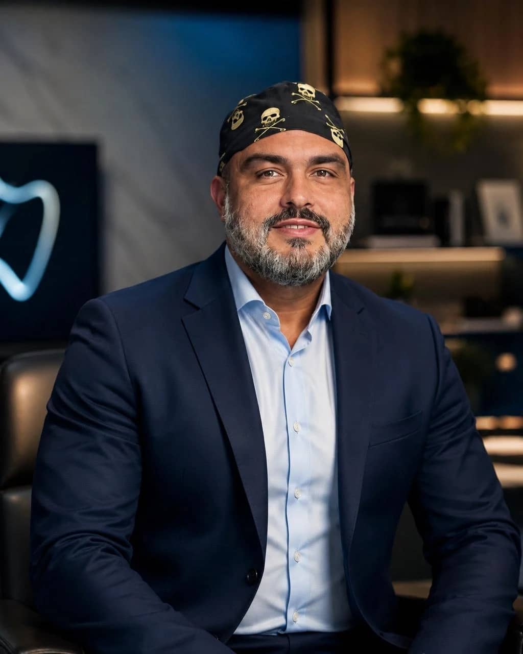 Dr. Clauber José de Oliveira Esteves, cirurgião-dentista responsável técnico da Costa Lima Odontologia Recreio